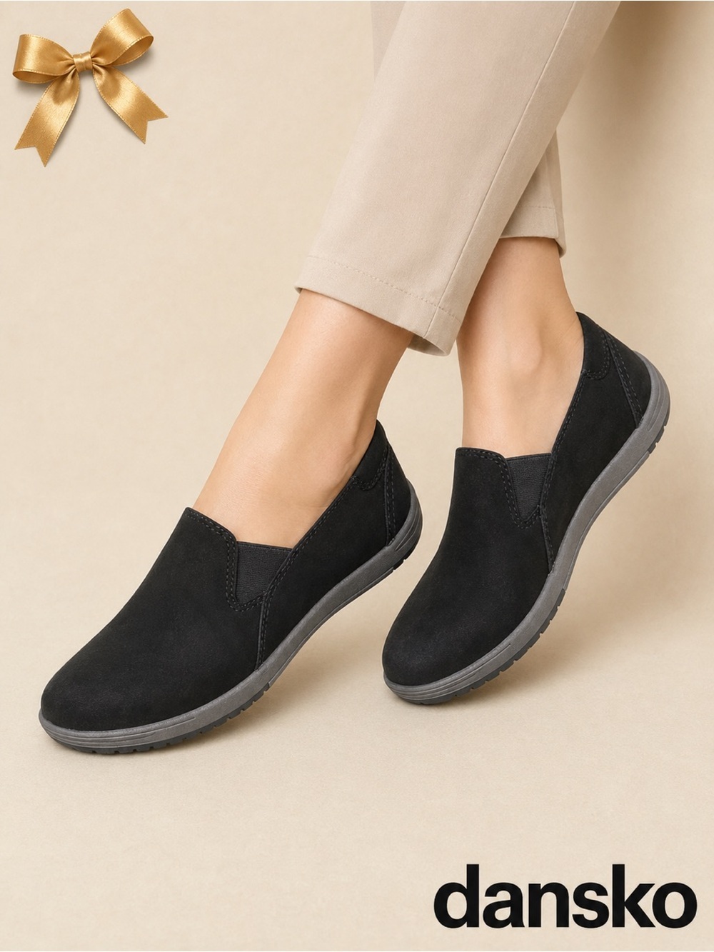 Dansko Black Nubuck Leather Slip On Comfort Shoes Women’s EU 39/9